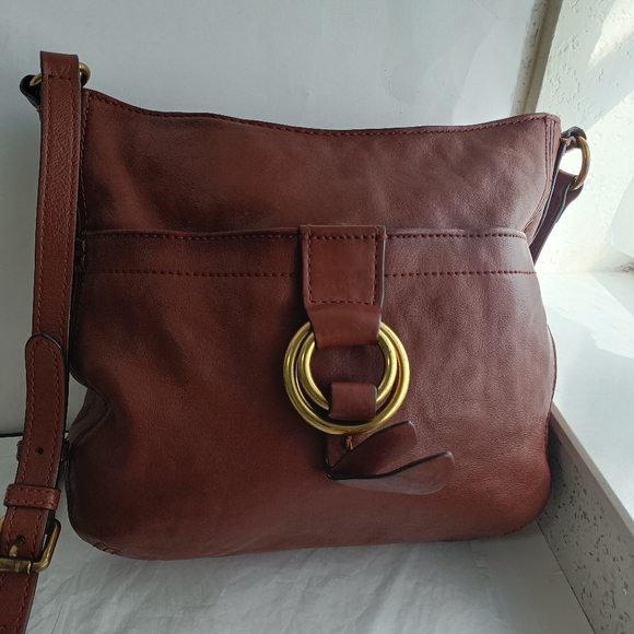FRYE Modern Ring Cognac shoulder bag - Picture 16 of 16